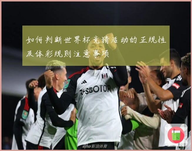 如何判断世界杯竞猜活动的正规性及体彩规则注意事项
